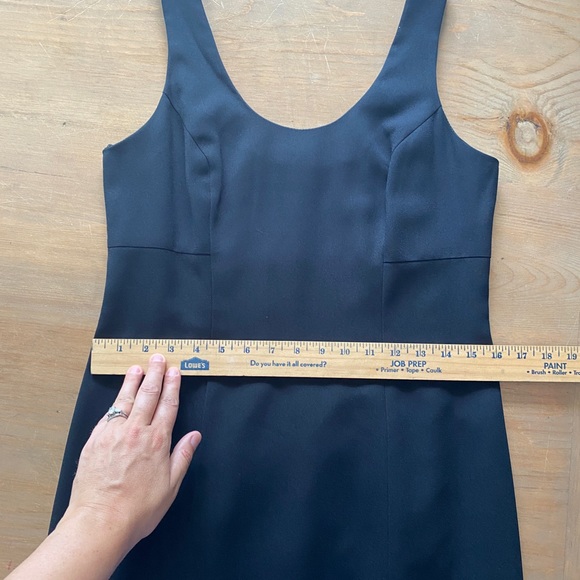 Vintage Patra Womens Long Black Dress Size 8 - Picture 5 of 7